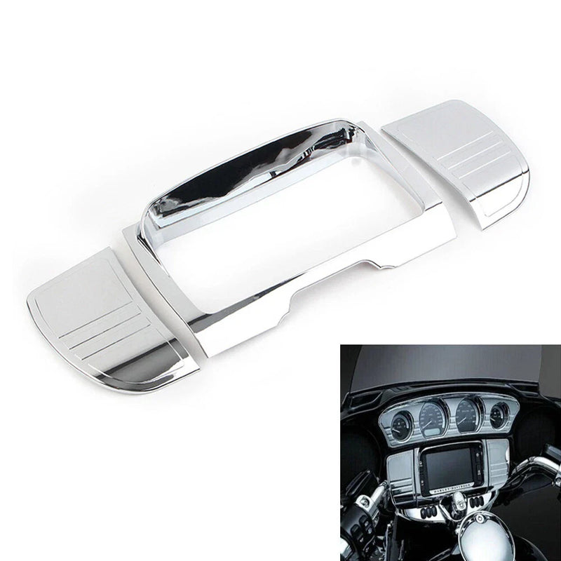 Harley Touring Street Glide FLHX Tri Line Stereo Trim Fairing Cover (14-23)