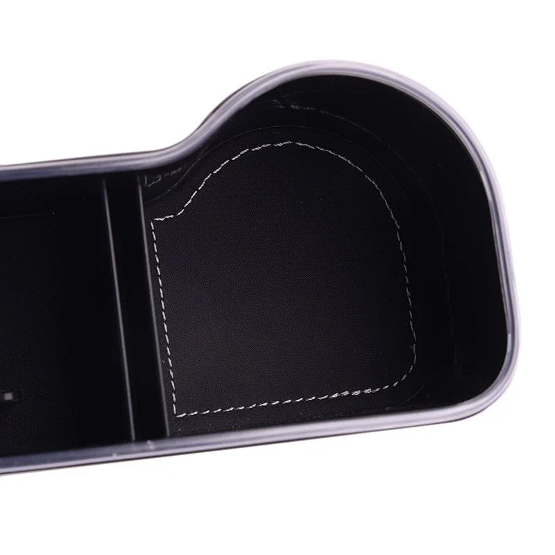 Universal Fit Car Seat Gap Filler Storage Box with Dual USB (2023)