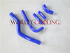 Kawasaki KXF250 KX250F (2005) - Blue Silicone Radiator Hose