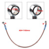 Motorcycle 110cm Braided Steel Brake Clutch Oil Hose Line (DOT)