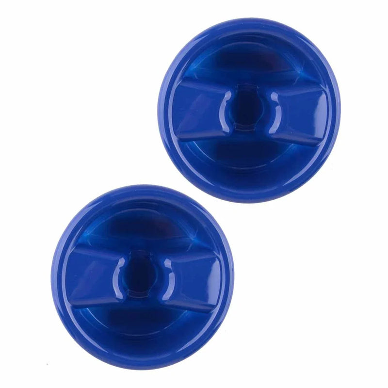 Jeep Wrangler Blue Roof Top Mounting Knob Covers (2007-2018)
