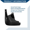 Mercedes-Benz S Class Mud Flaps Splash Guards 1 Set (2015-2020)