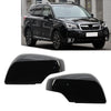 Subaru Black Side Rear View Mirror Cover Caps (2012-2018)