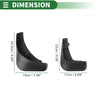 Mitsubishi Galant Mud Flaps Splash Guards 1 Set (2007-2012)