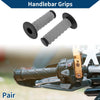 Motorcycle - Soft Rubber Black 22 x 24 mm Hand Grips Cover