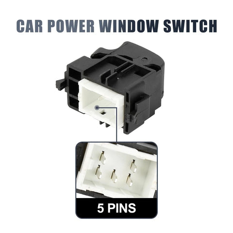 Toyota Camry, Pickup, MR2, Lexus LX450 Power Window Switch (1992-2001)
