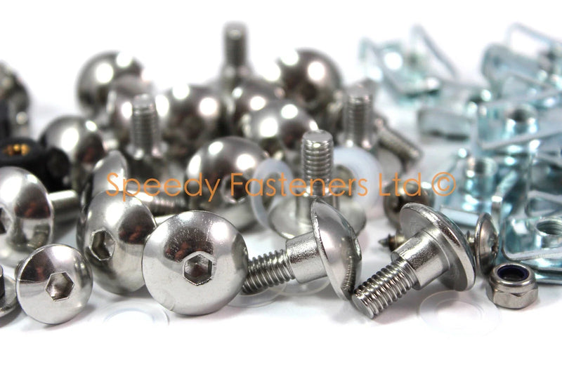 Suzuki GSX-R 750 Stainless Fairing & Screen Bolt & Screw Clip (1992–1995)