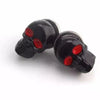 Harley Davidson Softail Black Skull License Plate Screws (2000-2017)