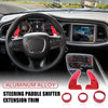 Dodge Charger Steering Wheel Shift Paddle Extension Trim Set (2015-2023)