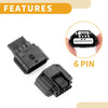 Honda 6 Pin Accelerator Pedal Sensor Connector