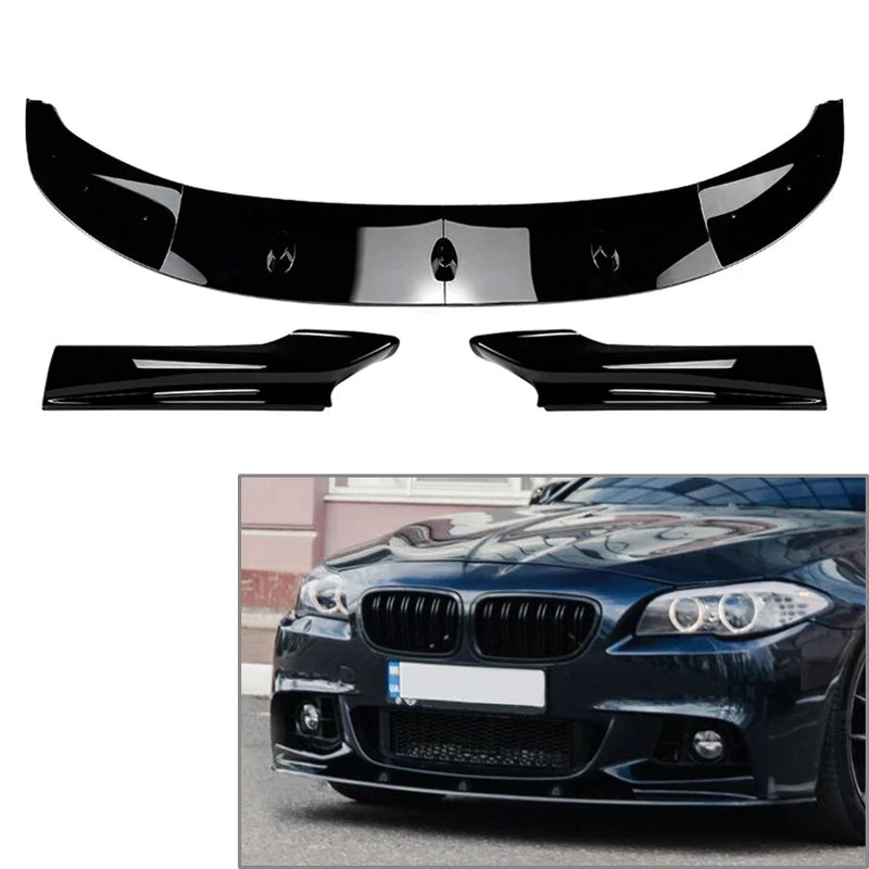 BMW 5 Series F10 F11 M Sport Bumper Lip Spoiler Splitter (2011-2017)