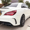 Mercedes Benz W117 CLA250 / 200 / 45 Rear Canard Air Vent Spoiler Trim (2013-2019)