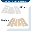 Honda HR-V 2023-2024 Silver Tone 6 Pcs Door Pillar Window Trim