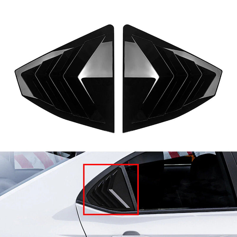 Subaru WRX STI Glossy Black Rear Window Louver Cover (2022-2025)