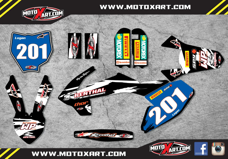 KTM 50 SAFARI STYLE Full Sticker Kit (2016-2019)