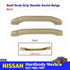 Grip Roof Assit Handle Beige 2 PC Fits Nissan Hardbody Navara D21 Pickup 1986-97