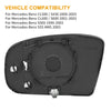 Mercedes-Benz S430 Heated Right Rearview Mirror Glass (2000-2003)