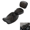 Harley Street Glide Driver & Passenger Seat w/ Backrest Pad (2009-2023)