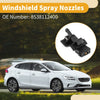 Toyota Auris 2 x Front Windshield Washer Nozzle Black (2012–2015)