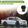 Jeep Cherokee (2014-2017) Black Windshield Washer Nozzle 2 x
