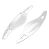 BMW X3 X4 X5 M5 Z4 Silver Tone Steering Wheel Shift Paddle Cover