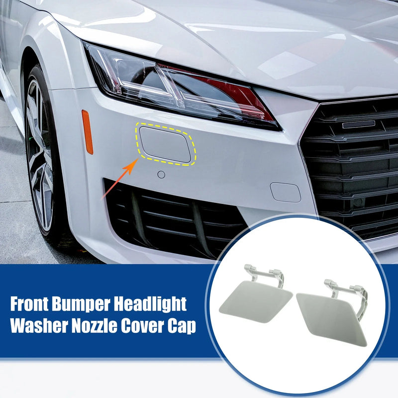 Mercedes Benz S W221 Headlight Washer Nozzle Caps (2010-2013)