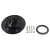BMW S1000RR, S1000R, HP2 SPORT Black Fuel Gas Tank Cap Cover (2010-2016)