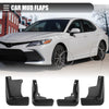 Toyota Camry Mud Flaps Splash Guards with Screw Black (2018–2022)