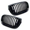 BMW E46 Sedan Touring Front Bumper Kidney Grille Cover (2002-2005)