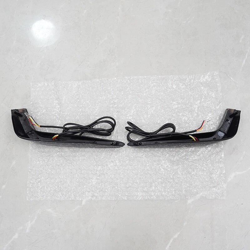 Honda Civic Rear Bumper Reflector Lamps 2 x LED Tail Brake Light (2017-2021)