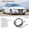 BMW 128i 135i Front Rear Wheel Brake Pad Wear Sensor (2008 - 2010)