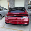 Hyundai Elantra 4DR Sedan Factory Style Boot Spoiler Wing (2021-2024)