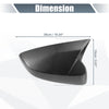Subaru BRZ Rearview Mirror Cover Overlay Carbon Fiber (2012-2020)