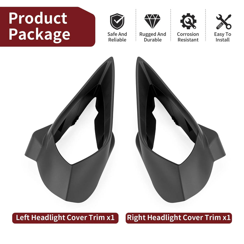 Yamaha Raptor 700 YFZ450 Headlight Cover Set (2006–2013)