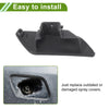 Porsche Panamera (2014-2016) Black Left washer nozzle cover cap