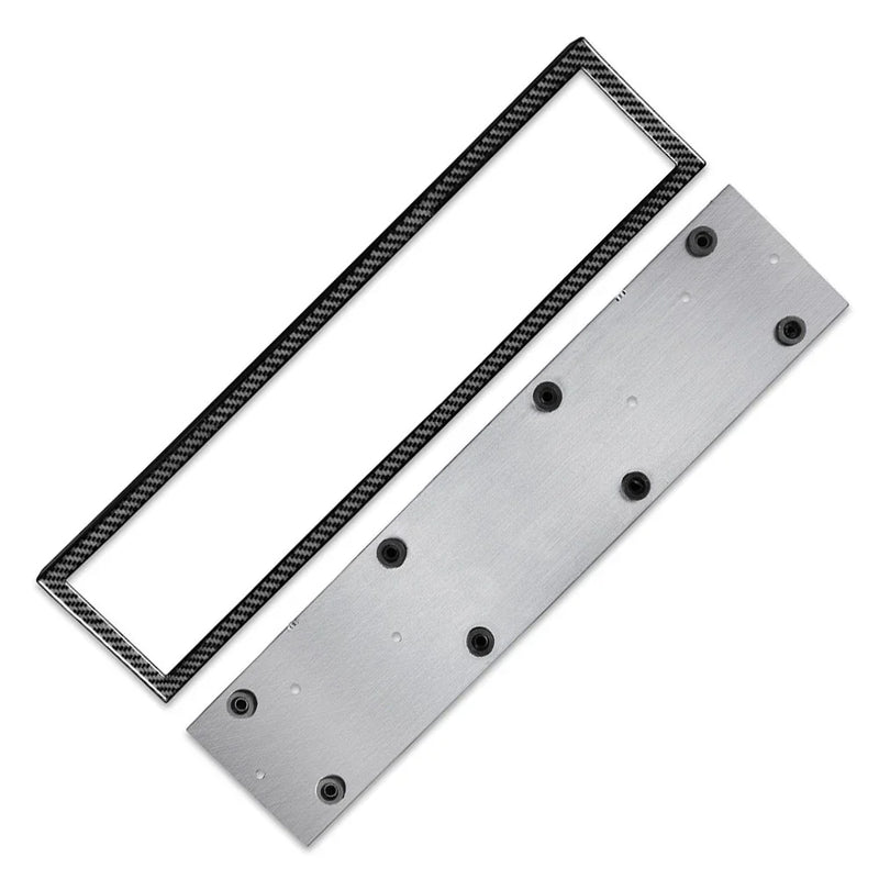 EU Vehicles Universal License Plate Holder & Frame Cover with Screws