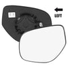 Mitsubishi Outlander Heated Left Side Mirror Glass w/ Backing Plate