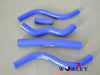 Honda CR125R CR 125 R Black Silicone Radiator Hose (1989)