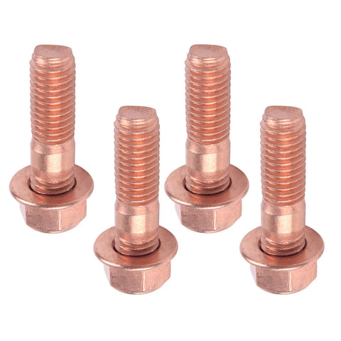 T3 T4 T5 Turbocharger 4 x M10 x 1.5 Turbo Stud Bolt Screw Flange Nut