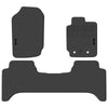 Ford Ranger PX Dual Cab Full Set Front Rear Moulded Rubber Floor Mats