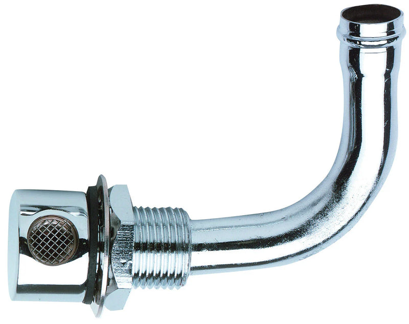 Marine Boat Fuel Tank Chrome Brass 90 Degree Fuel Breather