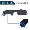 Honda Accord CY2 2024 Black Blue Dashboard Cover Mat