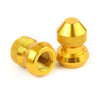 Car Auto Wheel Accessories Gold Tire Valve Stems Dust Covers