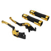 Yamaha XMAX 300 400 Folding Extendable Brake Clutch Lever Grip Set (2017-2023)