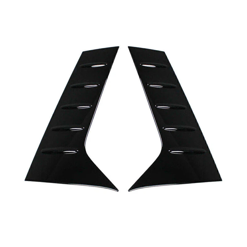 Toyota Alphard (2016-2019) Grossy Black C-Pillar Molding Covers