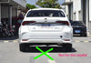 Toyota Corolla Sedan 2019-2024, Unpainted ABS Rear Trunk Spoiler Wing