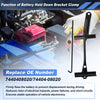 Toyota Sienna Battery Hold Down with 304 Stainless Steel J-Bolt (2004–2020)