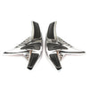 Honda Gold Wing GL1800 Chrome Saddlebag Front Scuff Fairing Cover (2001-2011)
