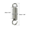 Motorcycles Exhaust Pipe Spring Hook 43mm 1.69" Stainless Steel Silver Tone
