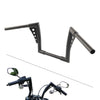 Harley Sportster, Softail, Dyna 10" Rise Ape Hanger Handlebar (2000-2023)